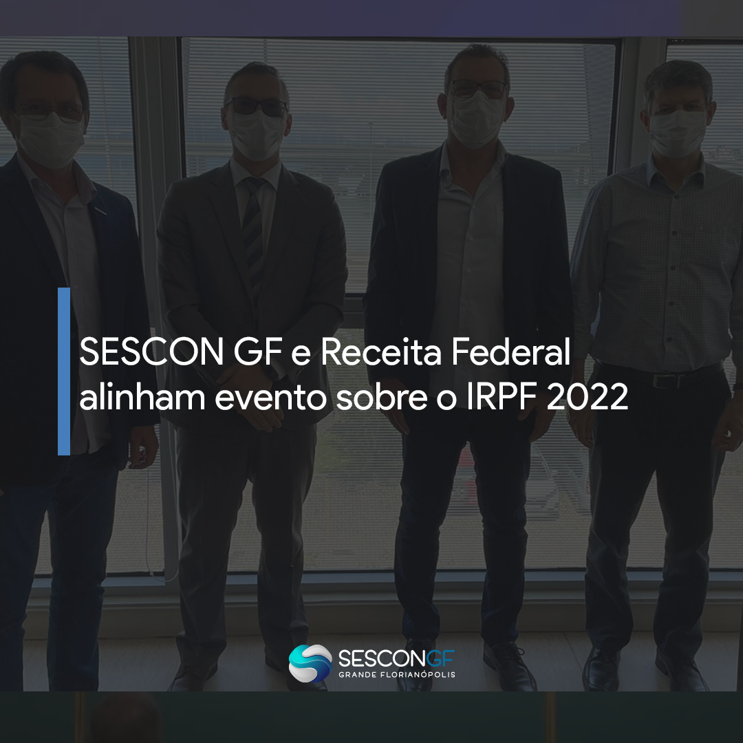 SESCON GF e Receita Federal alinham evento sobre o IRPF 2022