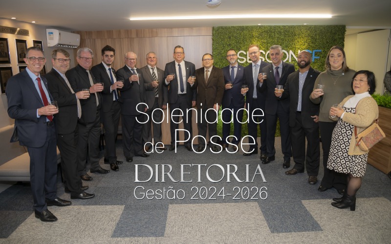 SESCON GF realiza posse da Nova Diretora Gestão 2024-2026 – CONFIRA AS FOTOS