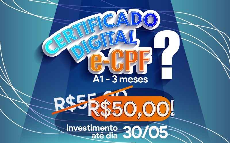 SESCON GF auxilia dia a dia dos contadores com promoção de e-CPF