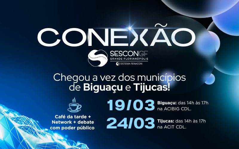 Conexão SESCON GF promove ciclo de encontros itinerantes em Biguaçu e Tijucas