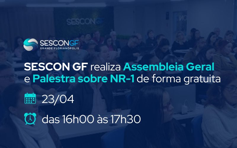 SESCON GF convoca associados para assembleia sobre convenções coletivas 2026/2027