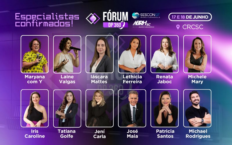 Fórum DP 360 reúne especialistas nacionais para debater o novo papel estratégico do Departamento Pessoal
