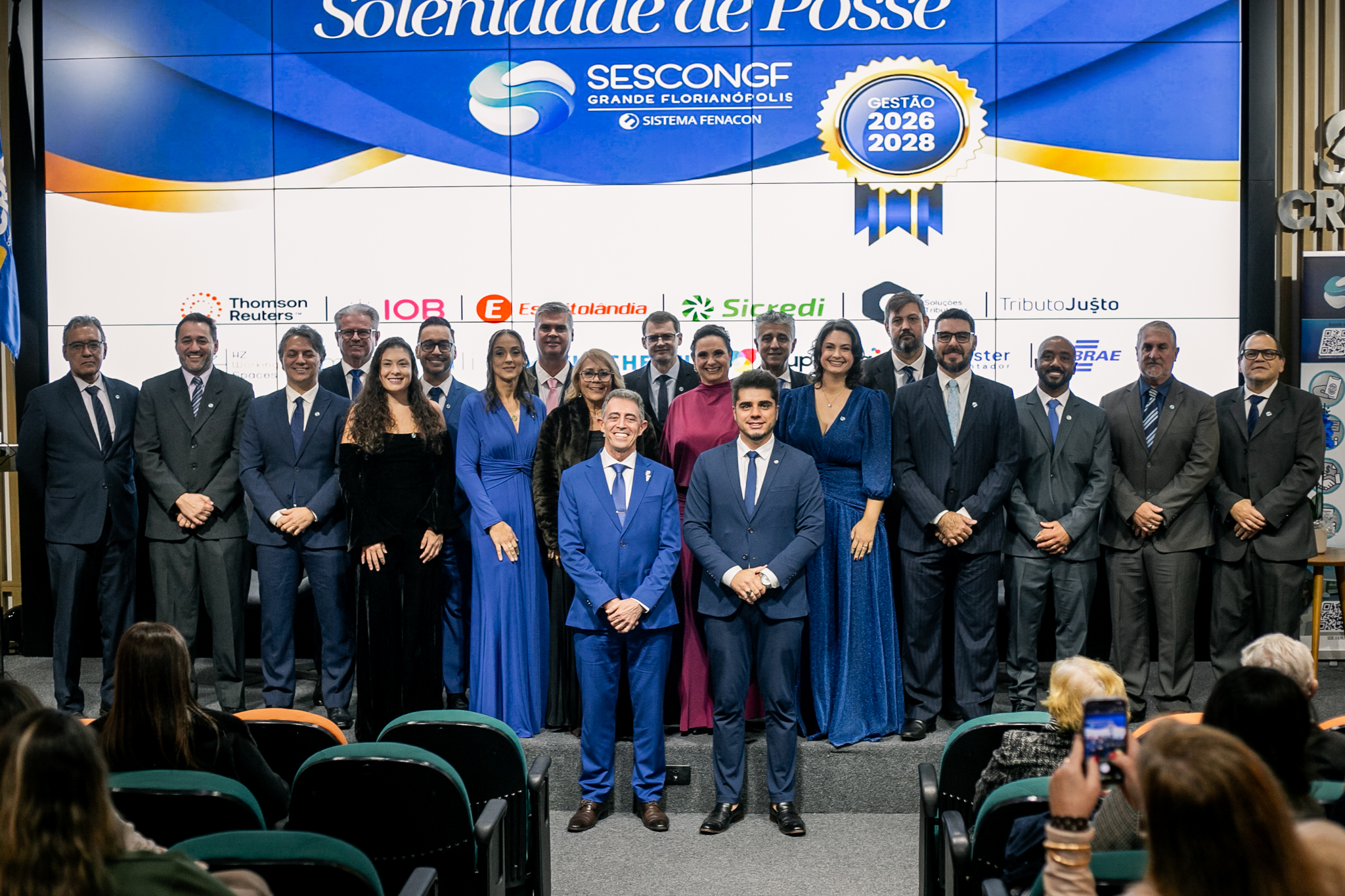 SESCON Grande Florianópolis empossa nova diretoria para a gestão 2026–2028